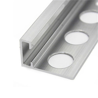 ขอบกระเบื้องทำจากอลูมิเนียมอัลลอยด์ Extrusion Straight Edge Tile Trim