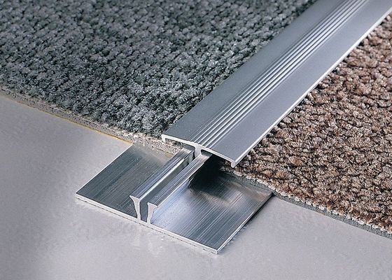 Anodized Aluminium Carpet Trim Foyer ของ Hotel Plaza Bank