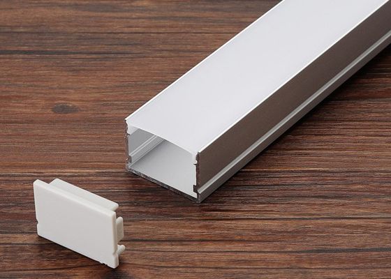 โปรไฟล์ Led อลูมิเนียมติดผนัง 2.7 เมตรสำหรับไฟสตริปพร้อมเซ็นเซอร์สัมผัส
