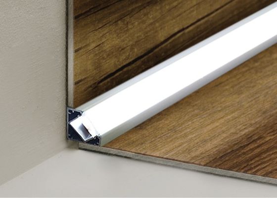 โปรไฟล์การอัดรีดอลูมิเนียมอิเล็กโทรโฟรีซิสสำหรับแถบไฟ LED 10 มม
