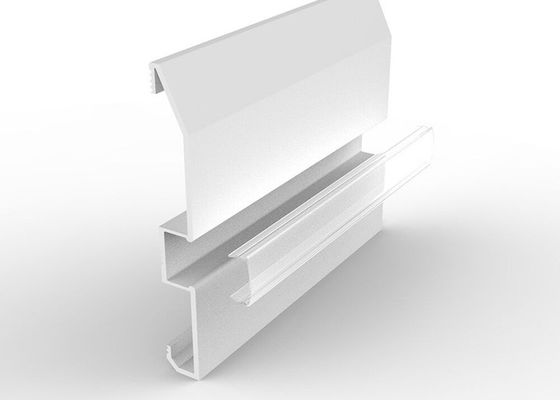 1.8 ม. มุมอลูมิเนียมโปรไฟล์ไฟ Baseboard ตกแต่งบ้าน