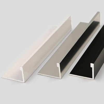SGS 6mm Aluminium Tile Trim Electrophoresis โปรไฟล์อลูมิเนียม 6063