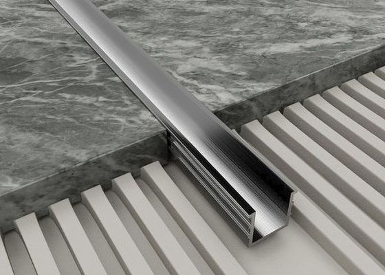 Aluminum Extrusion Profile Key Features And Surface Treatment Ceramic Tile Edge Trim Strips