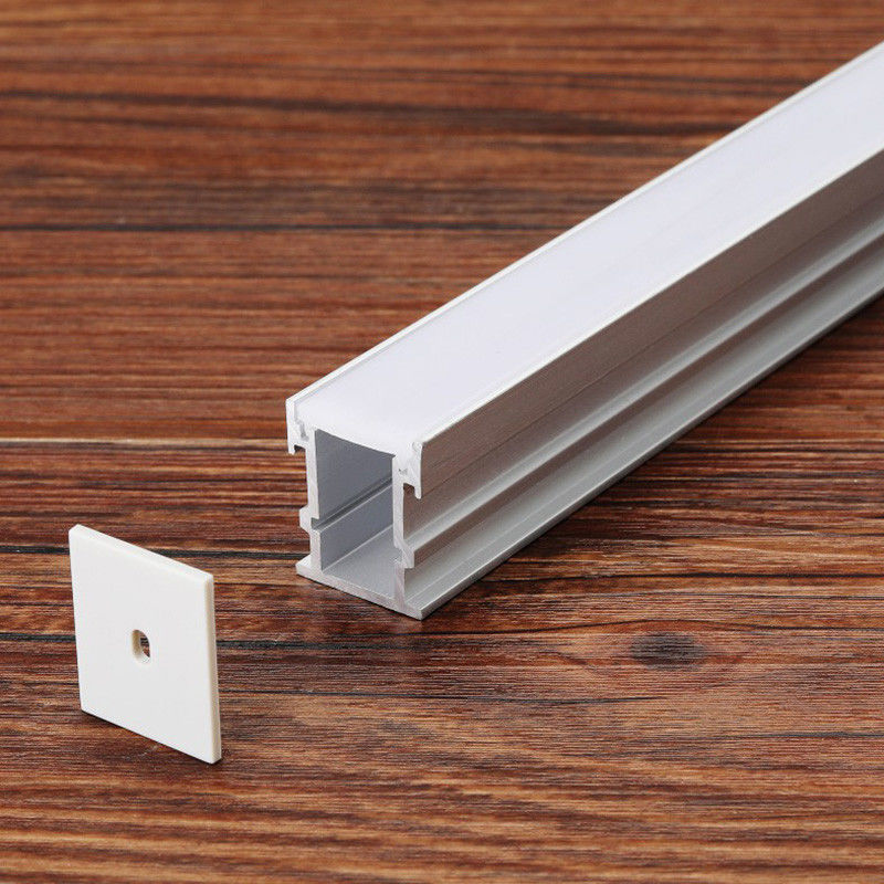 โปรไฟล์ Led อลูมิเนียมติดผนัง 2.7 เมตรสำหรับไฟสตริปพร้อมเซ็นเซอร์สัมผัส