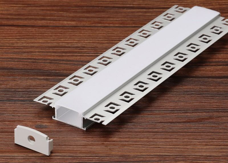 ไฟ LED Strips โปรไฟล์อลูมิเนียม LED ปิดภาคเรียนพร้อมคลิปสปริง