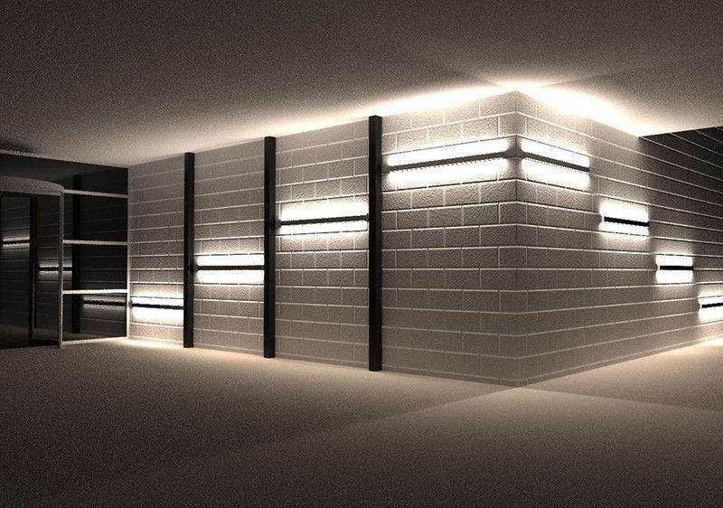 Wide Mount Slim Led Strip โปรไฟล์อลูมิเนียม 1.8m ตู้ Light