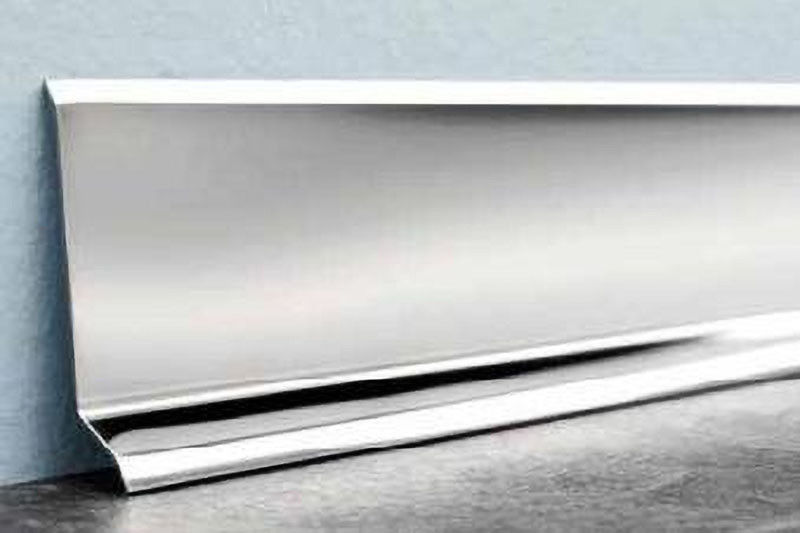 ของตกแต่งบ้าน Anodized Stainless Steel Base Board 2.5m