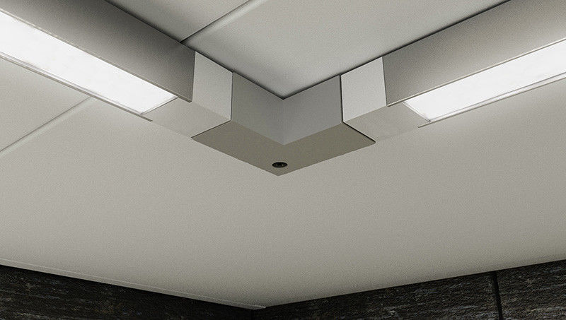 โปรไฟล์อลูมิเนียมไฟ LED ขนาด 2.5 ม. สำหรับแถบไฟ LED Diffuser
