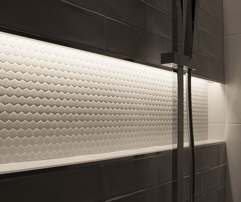 โปรไฟล์อลูมิเนียมไฟ LED ขนาด 2.5 ม. สำหรับแถบไฟ LED Diffuser