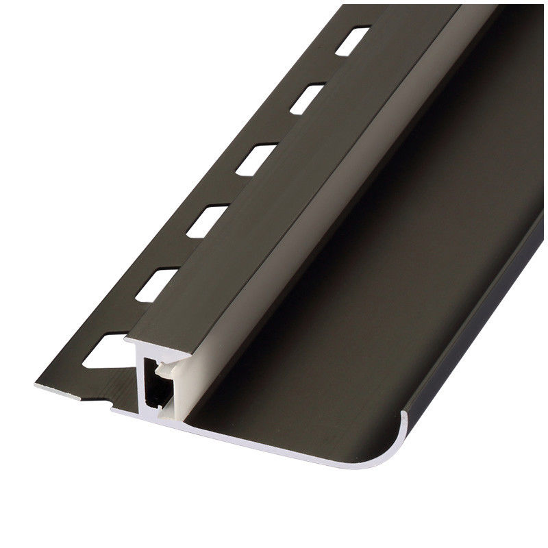 โปรไฟล์ LED ช่องอลูมิเนียมอัดแสงผนัง 2.5m