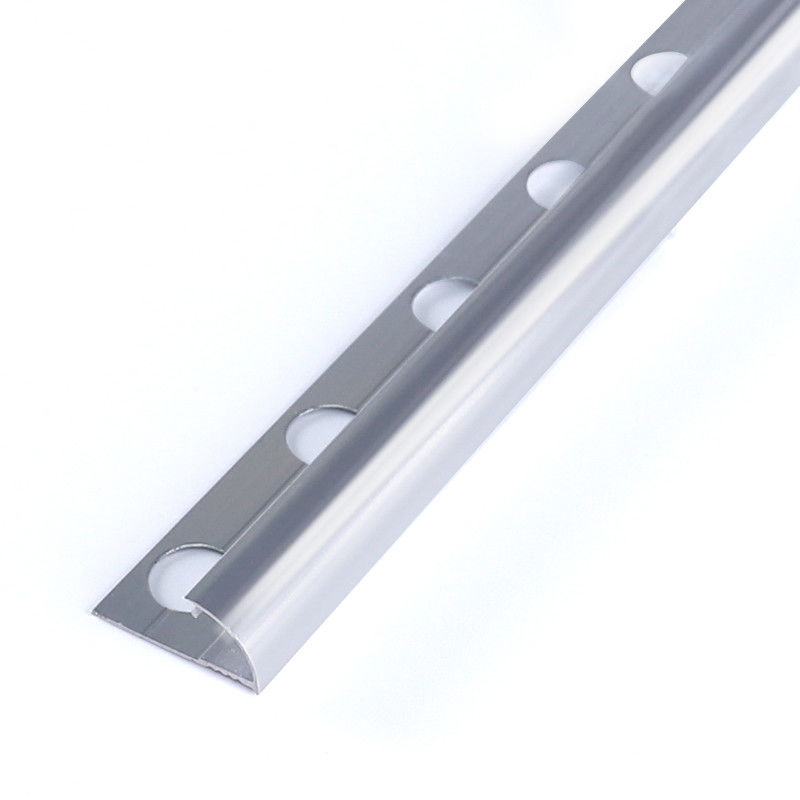 SGS 10mm Anodized Metal Edge Trim สำหรับกระเบื้องเซรามิค 1.8m