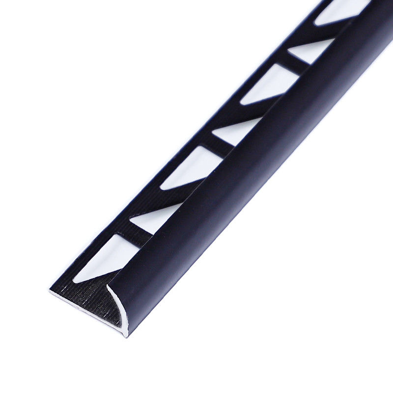 SGS 10mm Anodized Metal Edge Trim สำหรับกระเบื้องเซรามิค 1.8m
