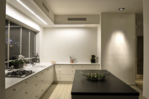 Recessed Aluminium LED Profile For Led Strips Lighting With Spring Clip